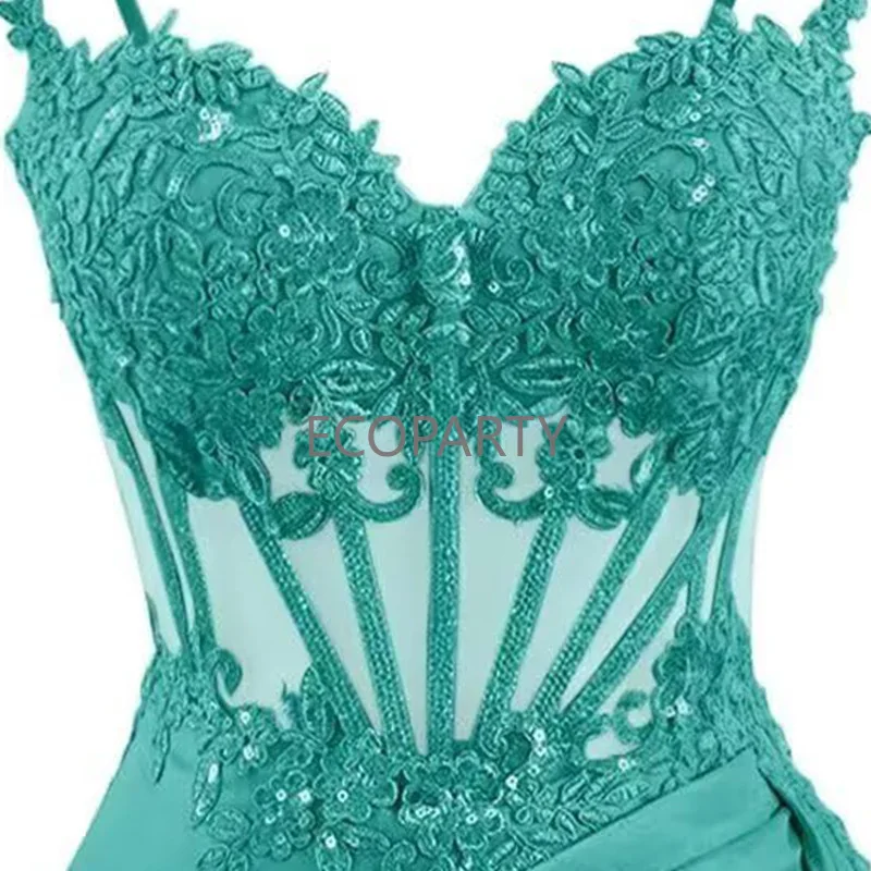 ชุดราตรีงานเลี้ยงค็อกเทล ชุดเดรสลูกไม้ผ้าซาตินสั่งตัดได้ ชุดเดรสงานพรอม ชุดราตรีงานแต่งงาน ชุดราตรีออกงาน ปี 2025