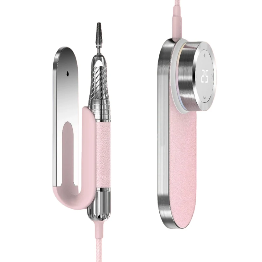 Przenośna frezarka do paznokci 4. generacji, 30000 obr./min, elektryczna polerka do paznokci do salonów kosmetycznych