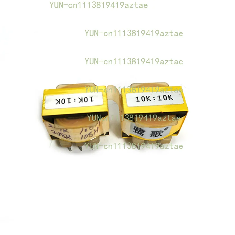 10K: 10K 20Hz ~ 180KHz -0.8DB Z11 silicon steel sheet audio isolation transformer, balanced and unbalanced conversion