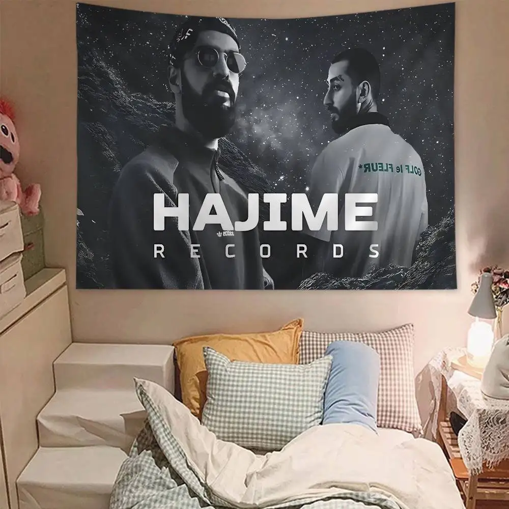 Hajime MiyaGi Andy Panda Tapestry Art Printing Art Science Fiction Room Home Decor Wall Art Decor