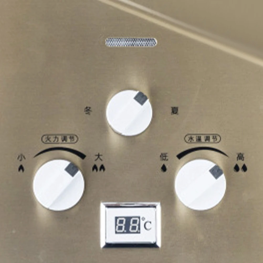 

3 Pcs Gas Water Heater Knob Universal Canister Stove Adjustable Replacement Parts Durable Plastic Hot Cold Switch