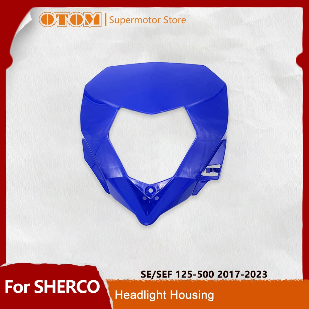 

OTOM мотоциклетная крышка корпуса фары, защита обтекателя фары для SHERCO SE SEF 125 250 450 500 2017-2023, велосипеды для грязи