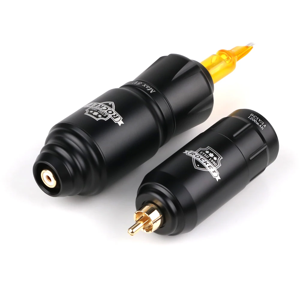 مجموعة أدوات الوشم اللاسلكية، مجموعة أدوات الوشم الكاملة، قلم الوشم 10000 دورة في الدقيقة، مصدر طاقة الوشم اللاسلكي القابل لإعادة الشحن