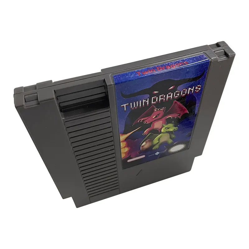 Twin Dragons nes Super Games Cart 72 Pin 8-Bit-Spielkassette-Limited Edition (Mapper 30)