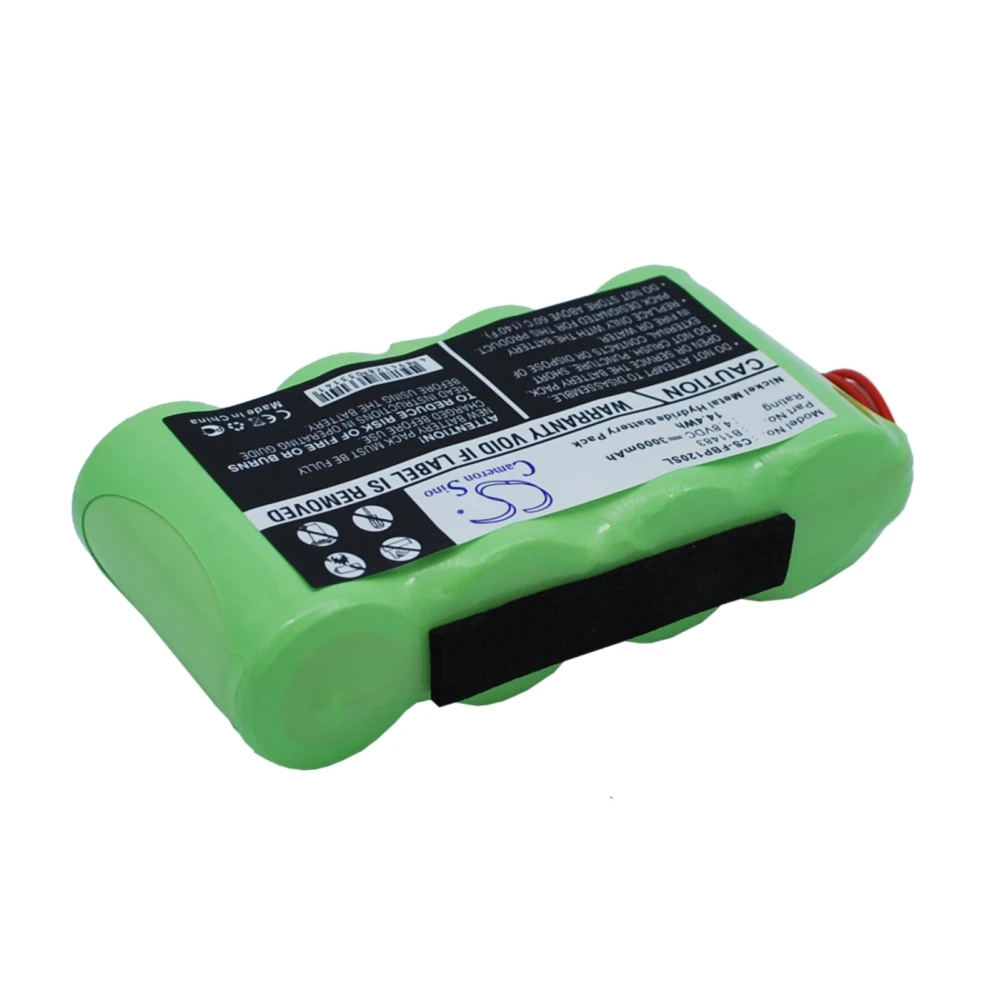 Ni-MH-Ausrüstung, Vermessung, Testbatterie für Fluke, 4,8 V, 3000 mAh, kompatible Modelle: Scope Meter BP124, Scopemeter 120