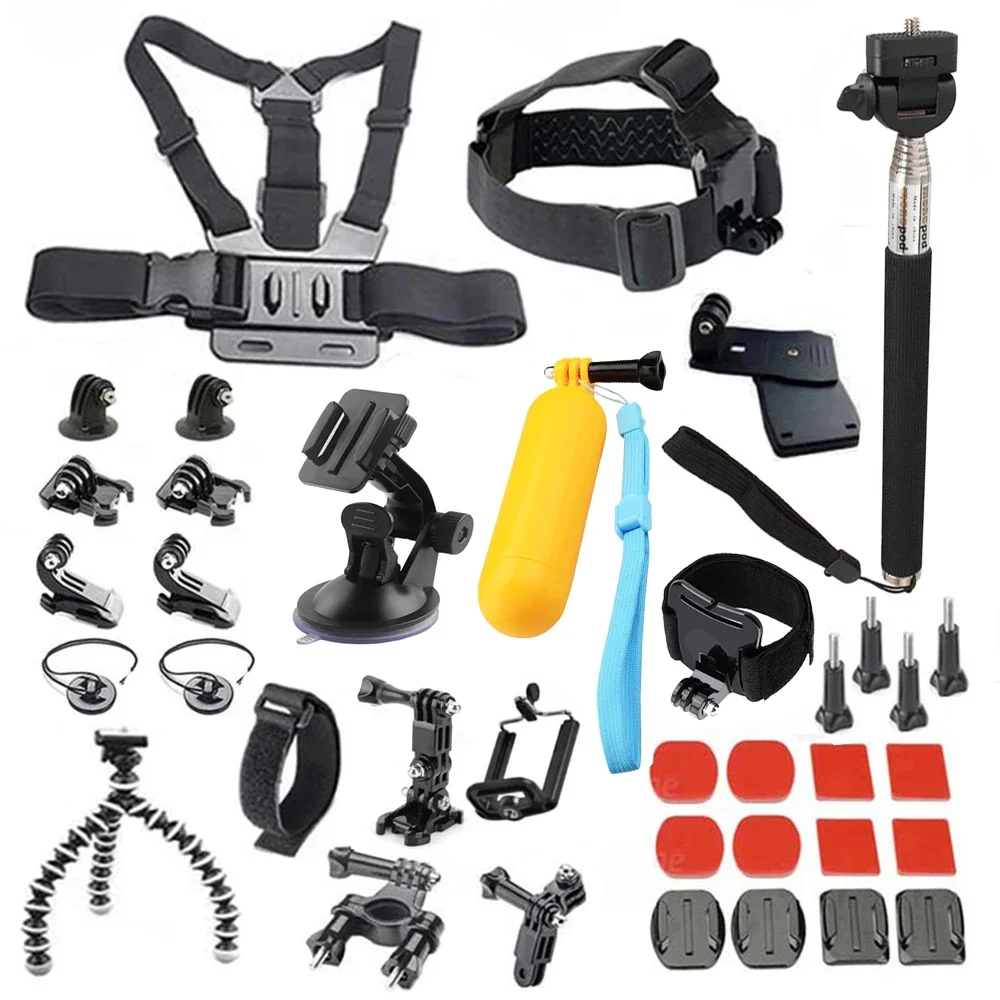 

For Gopro Hero 10 9 8 7 6 5 4 Action Camera Wearing kit Chest Strap Mount Tripod for Yi 4K for EKEN for SJCAM SJ4000 Accessories