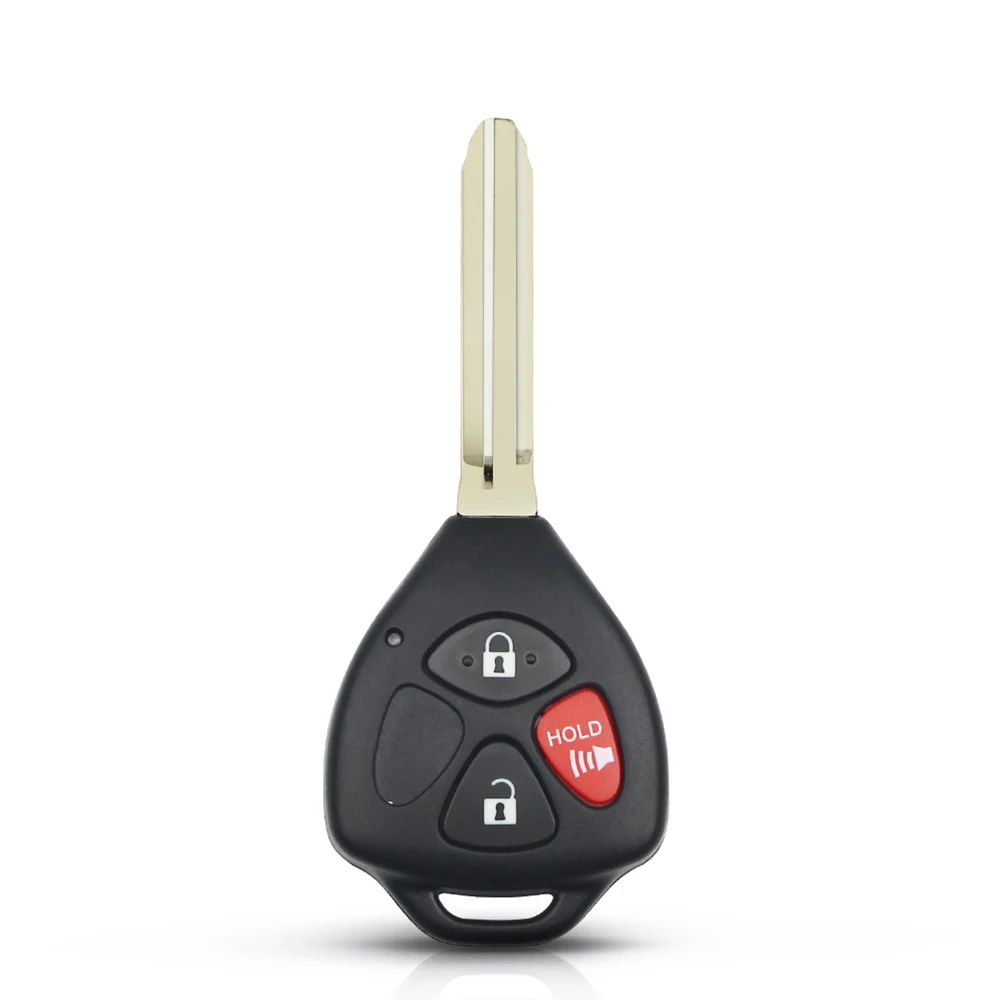 Dandkey 3 Buttons HYQ12BBY 314.4Mhz Remote Car Key For Rav4 Toyota Camry 2006 2007 2008 2009 2010 2011 2012 TOY43 Key ID67 Chip