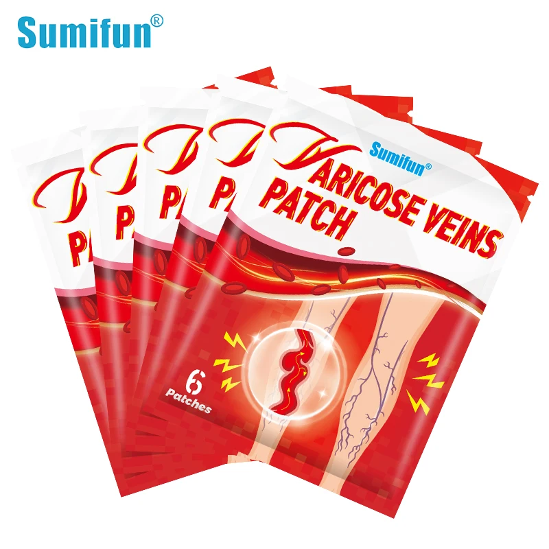 

30Pcs Sumifun Varicose Veins Patch Spider Vein Legs Treatment Plaster Vasculitis Tired Anti Swelling Angiitis Chinese Medicine