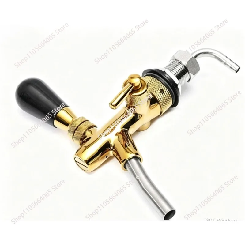 for European Standard Beer Faucet Draft Beer Machine Tap Craft Beer Head Wall Mount Faucet Low Foam Dispenser