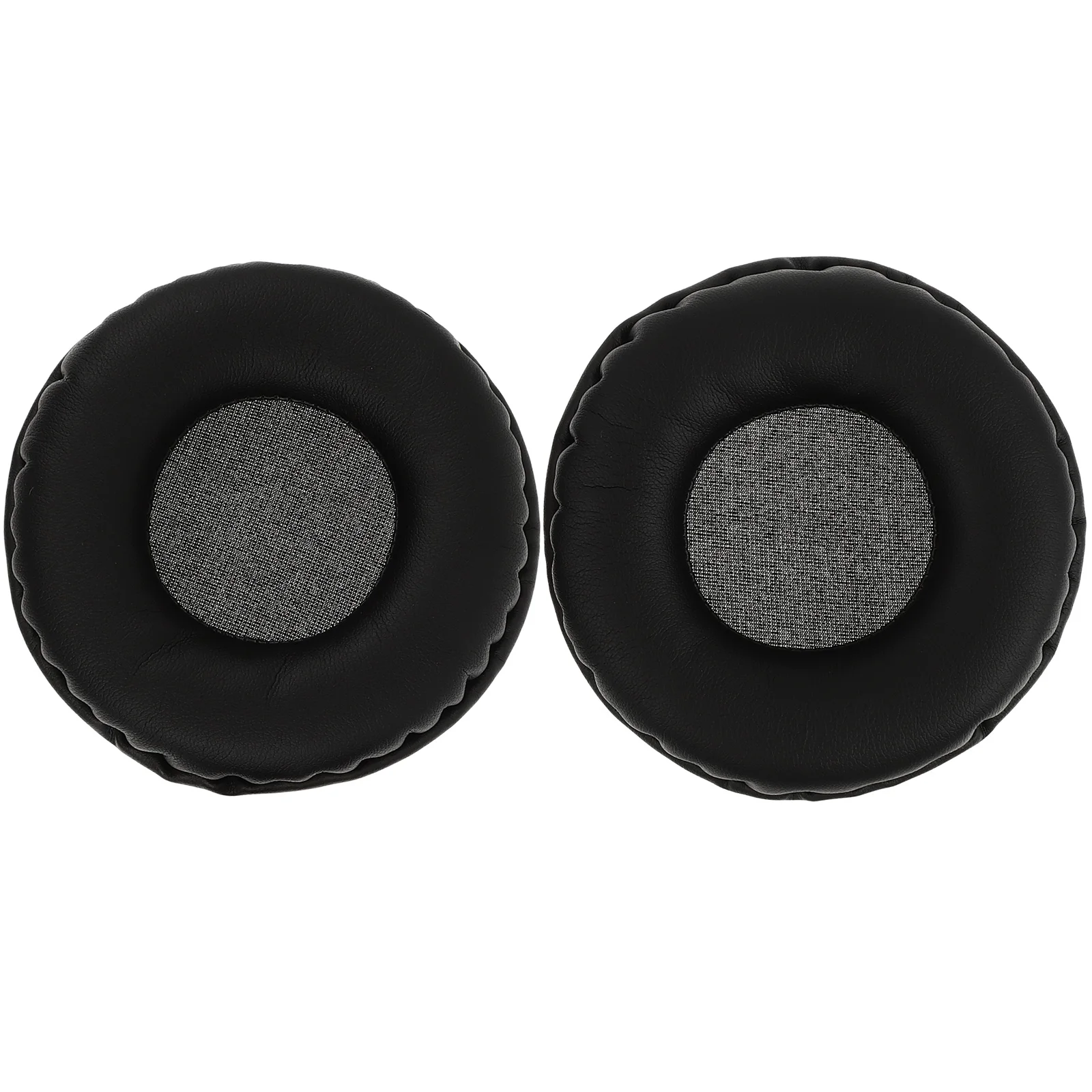 

2pcs 1 Pair Replacement Ear Pads For 1.0 2.0 Headphones Black Soft Durable High Elasticity Cushion Cover Accessory For