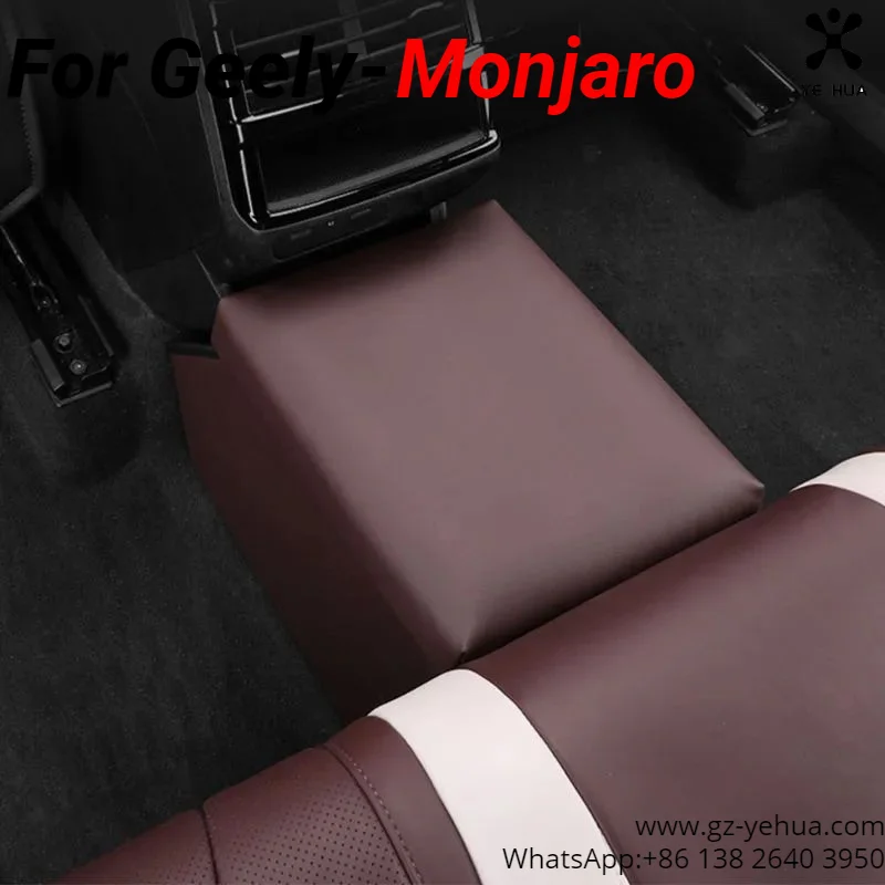 For GEELY Monjaro Manjaro Xingyue L KX11 2022 2023 Car Rear Storage Box Seat Two Row Folding Storage Box