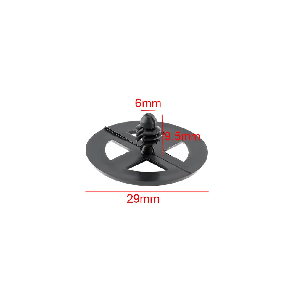 10x Clips de retención de aislamiento de capó de coche con hebilla fija para Nissan 65832-F5000 65846-30F00 Auveco A17237 V13 Mercury Villager