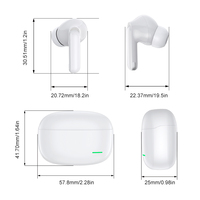 Oforui Wireless Bluetooth 5.3 Earbuds, TWS Noise-Cancelling Stereo Sports Earphones, Dual Ear Calling ear buds wireless