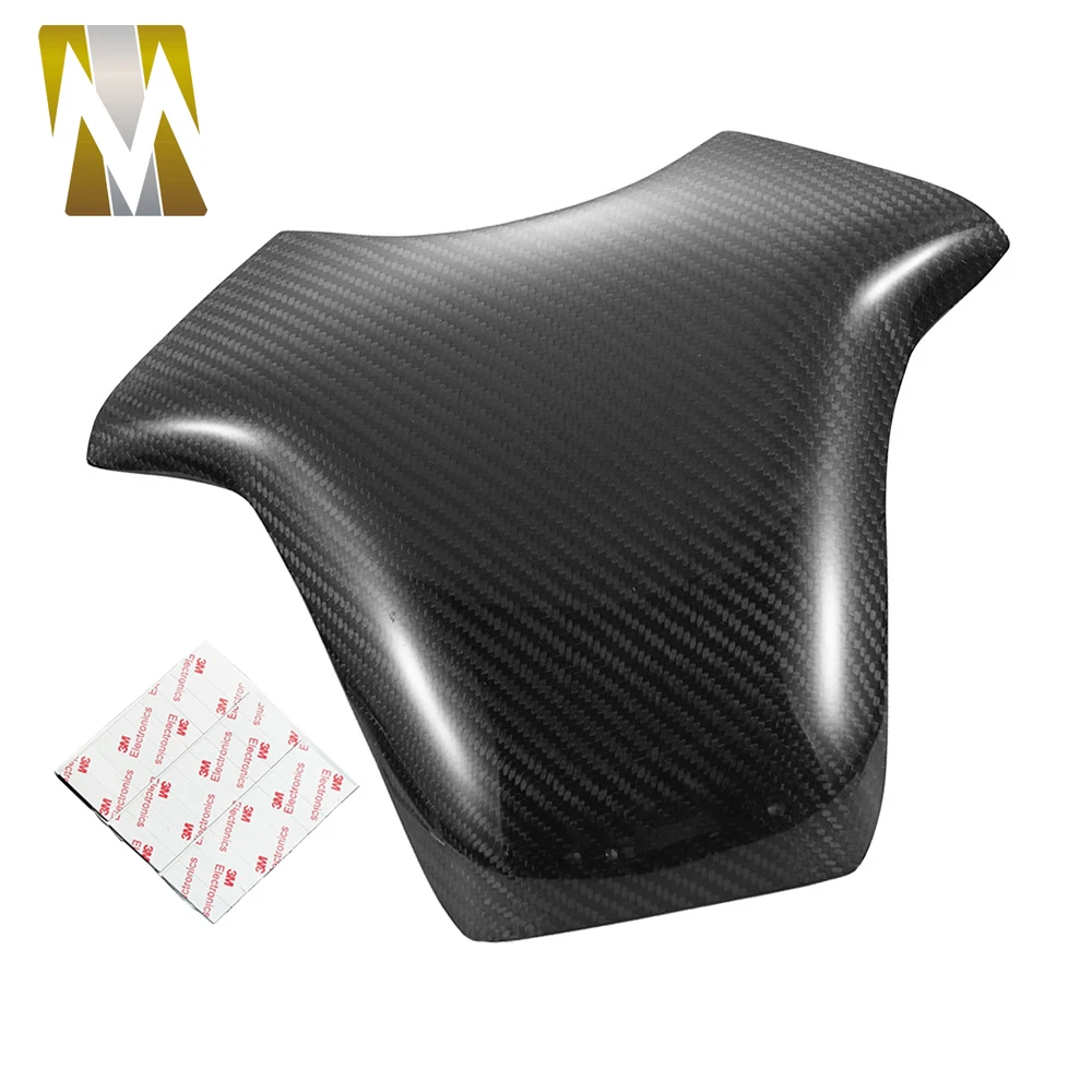 Kompatibel mit Honda CBR1000RR 2004–2007 Motorrad hinten Kohlefaser Gas Kraftstofftank Abdeckung Schutz Zubehör Schutz