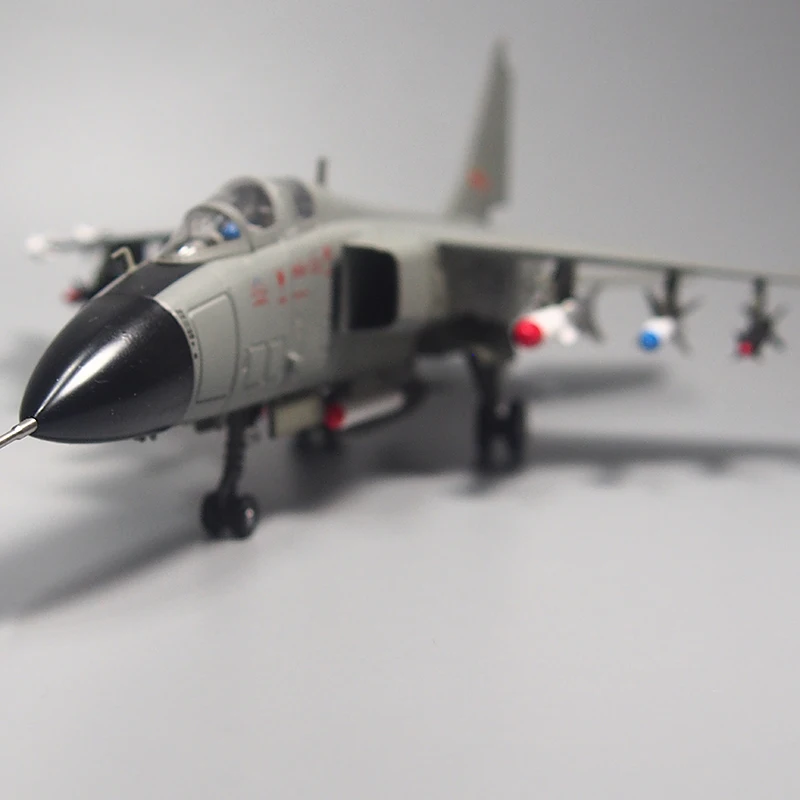 سلاح الجو الصيني Jh 7 طائرة محاكاة سبيكة مقاتل ، زخارف منتهية ، مقياس 1:72 ، نموذج طائرة #2