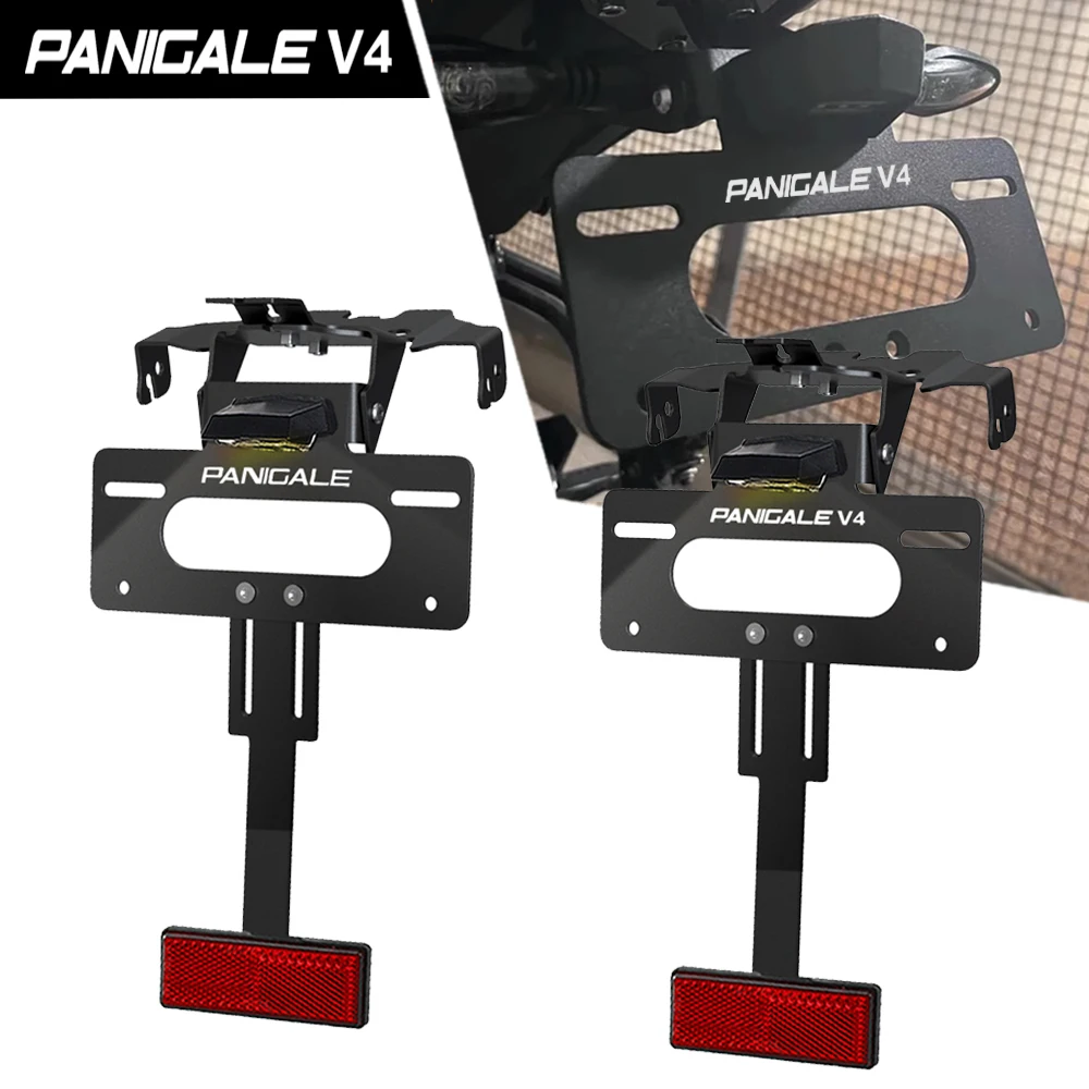 For Ducati Panigale V4 SP2 30° Anniversario 916 2024 2025 2026 License Plate Holder Bracket Rear Tail Tidy Fender Eliminator Kit