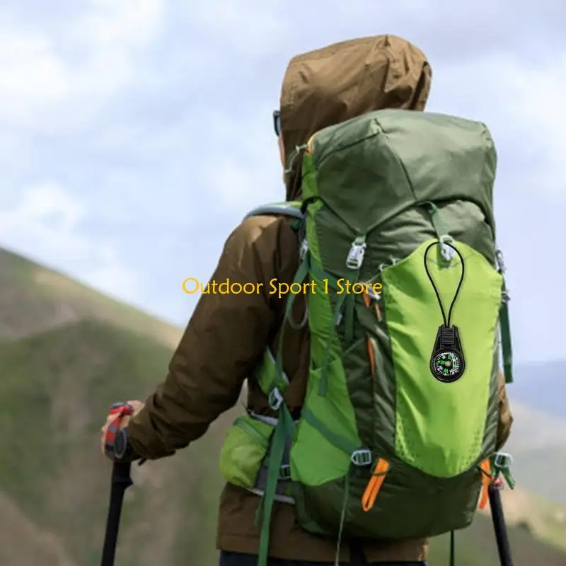 A0KA التخييم التنزه جيب البوصلات تسلق الجبال البوصلات مؤشر الملاحة أداة في الهواء الطلق بقاء البوصلات أداة دائمة #1