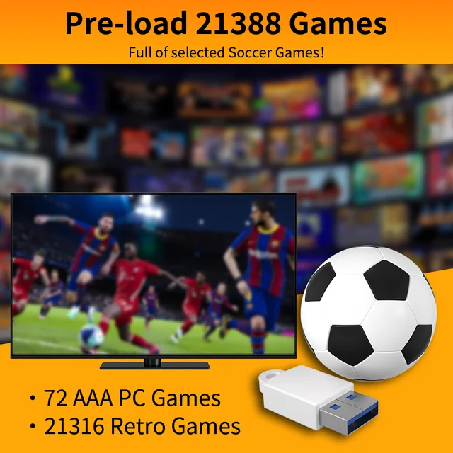 256GB Soccer Game Drive with 21300+ Soccer Games for PS3/PS2/PS1/MAME/N64/WiiU USB Game Disk for Wins PC/Laptop/Handhelds/ROG ALLY Game Console 3 256GB Soccer Game Drive with 21300+ Soccer Games for PS3/PS2/PS1/MAME/N64/WiiU USB Game Disk for Wins PC/Laptop/Handhelds/ROG ALLY Game Console 3