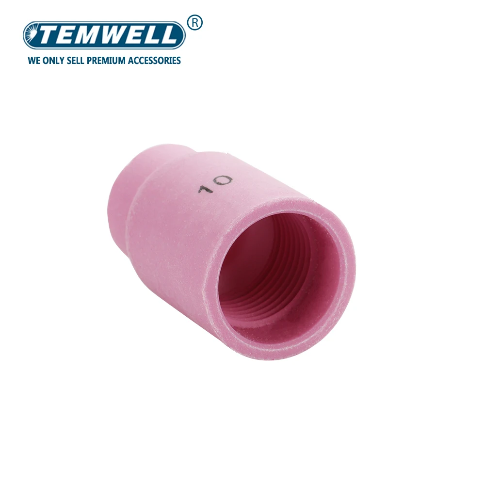 Imagem -03 - Tig Alumina Bico de Gás Lente Cup 54n12 Wp17 Wp-18 Wp26 54n Series 10 Pcs