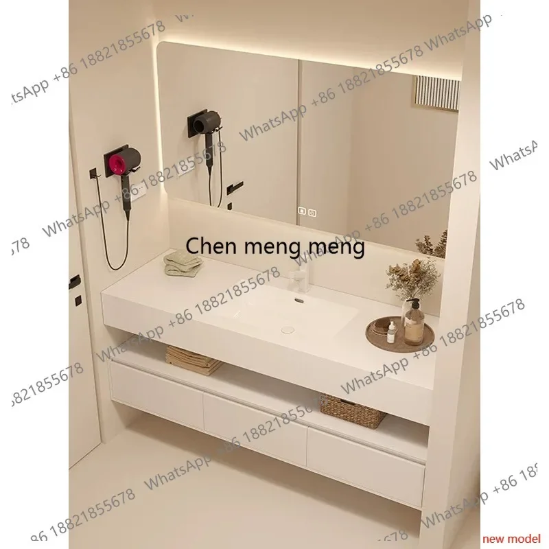 A178Integrated basin, bathroom cabinet, combined bathroom, hand wash basin, washbasin, bathroom customization