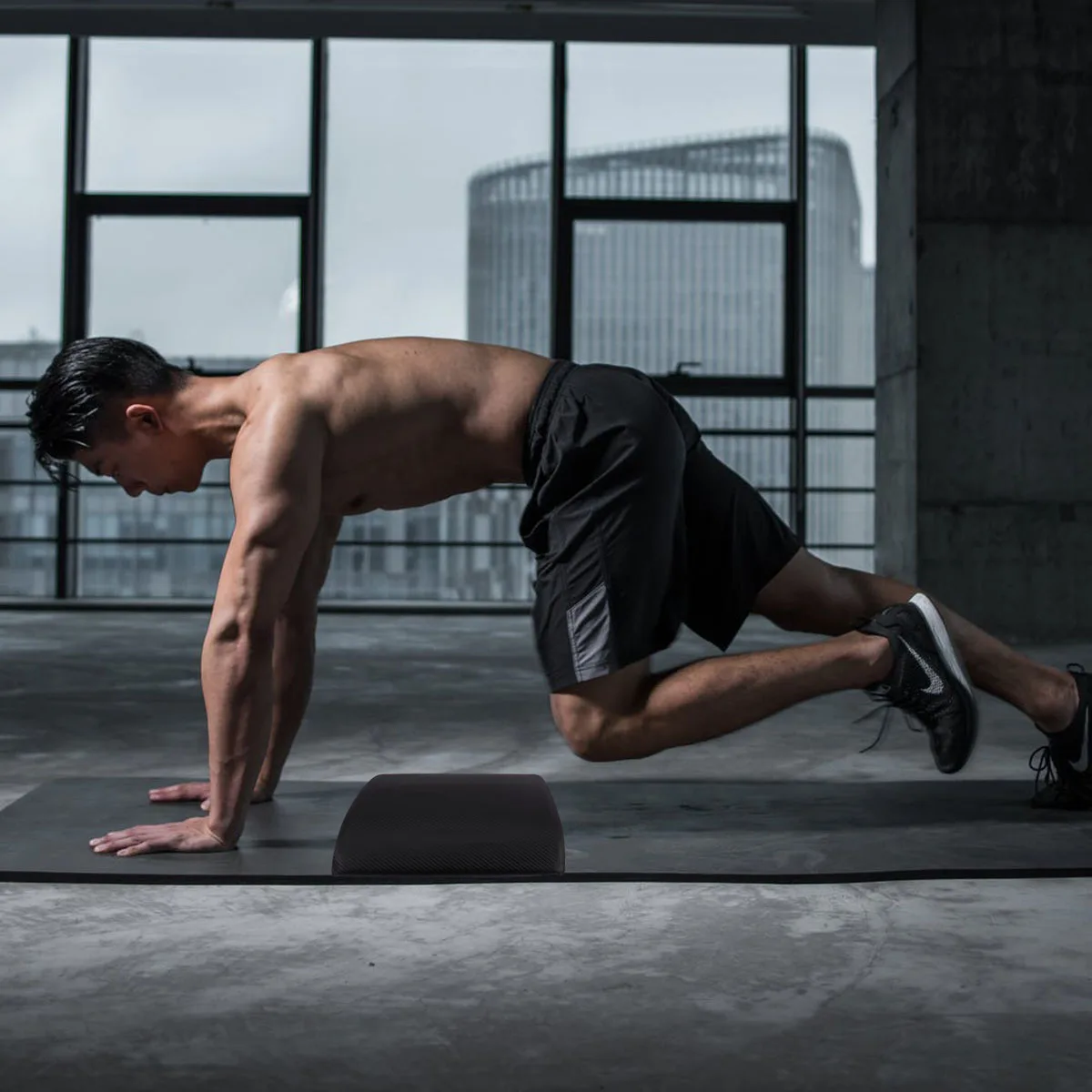 

1Pcs Abdominal Pad Foldable Cotton Sit Fitness Board Cushion Back Support for Crunches Leg Lifts Abdominal Training