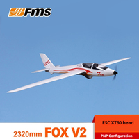Fms 2320mm Extra Large Wingspan Fox V2 Rc Glider Aircraft Model Electric Remote Control Aircraft Fixed Wing Foam Machine Gifts