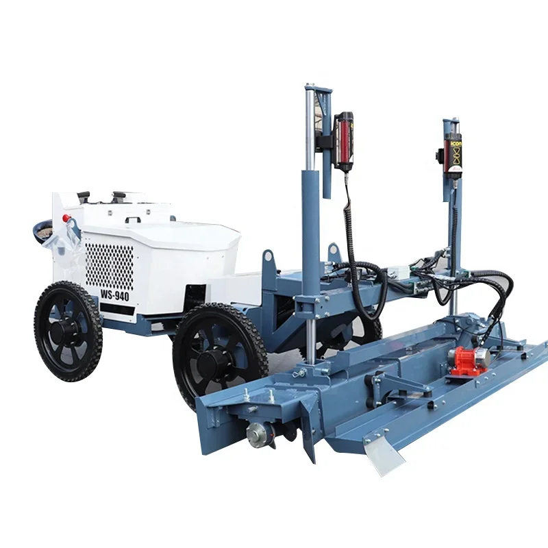 Automatic Laser Screeding Machine Concrete Self Leveling Screed Road Leveling Machine