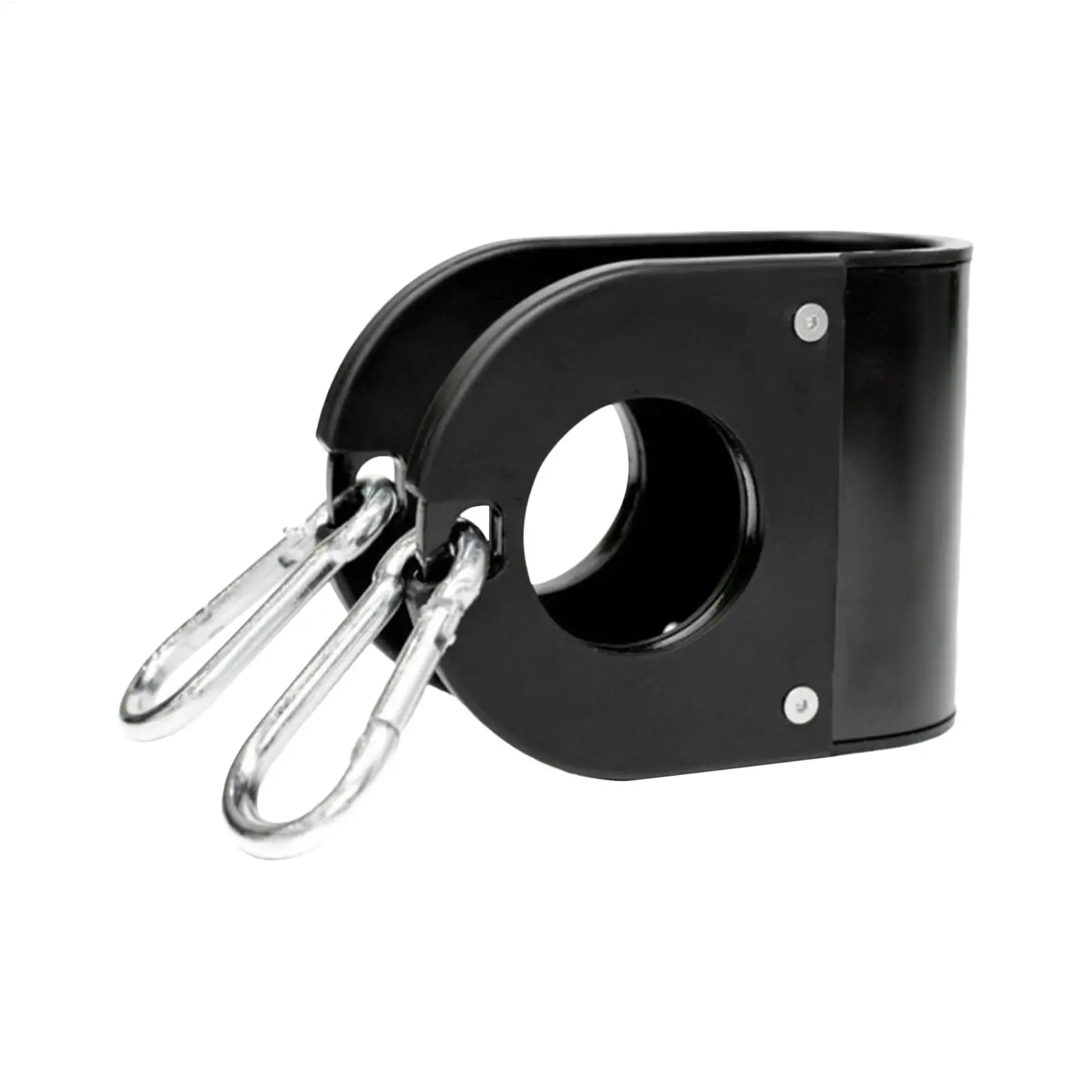 U Shaped Clip Load Dumbbells on Barbells Hook Dumbbells on Dip Belt for Home Gym T Bar Row Grip Attachment Gym Barbell Clip