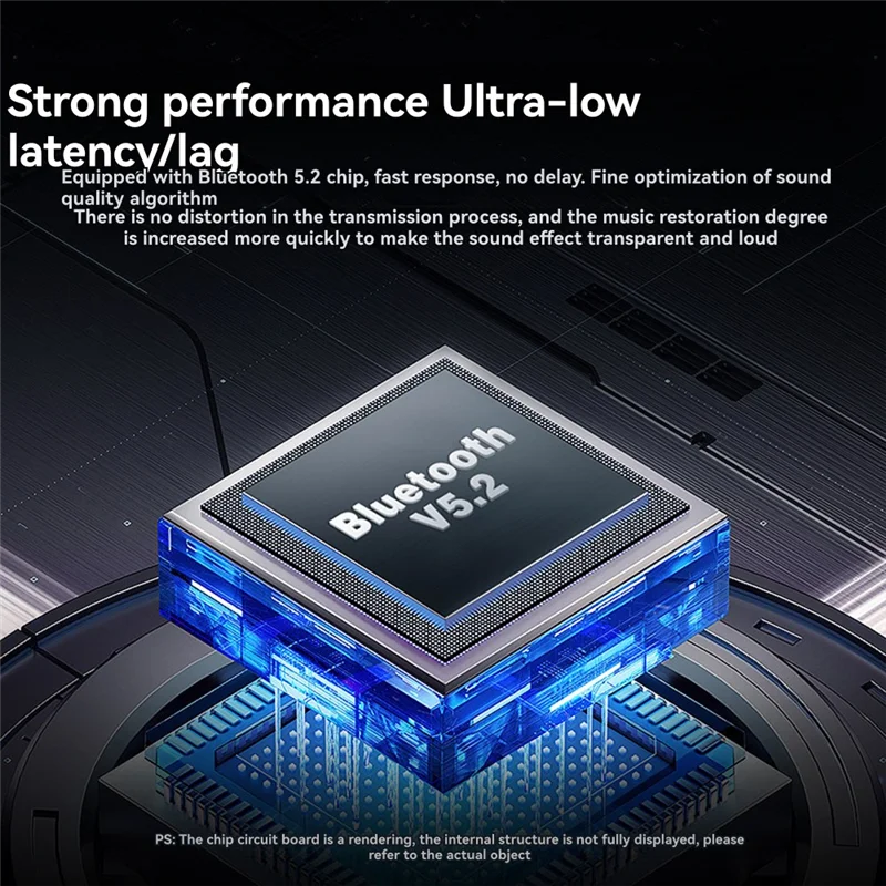 【جديد】HIFI بلوتوث 5.2 محول الصوت 3.5 ملم Aux مشغل إرسال استقبال الموسيقى اللاسلكي مع ميكروفون لمكبر الصوت PC TV Car