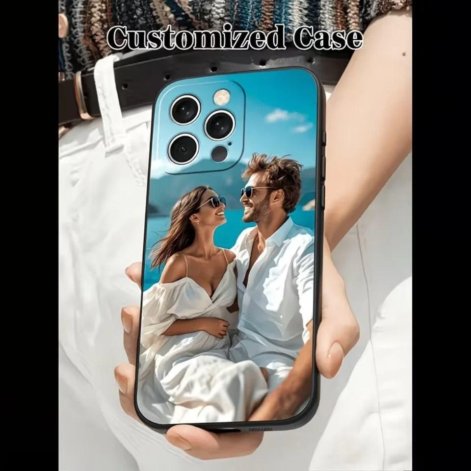 Funda personalizable con fotos de vida para iPhone 18 17 16 15 14 13 12 11 Pro Xs Max Plus Air Mini XR X 17e 16e, a prueba de golpes 3