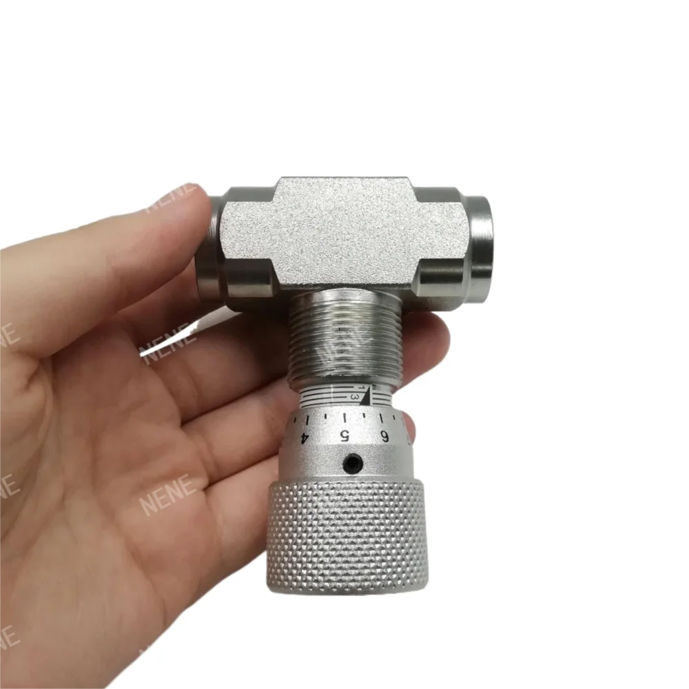 One Way Throttle Valve STB-G3/8  Dual Inlet And Outlet High-Pressure Oil Cylinder Speed Regulation