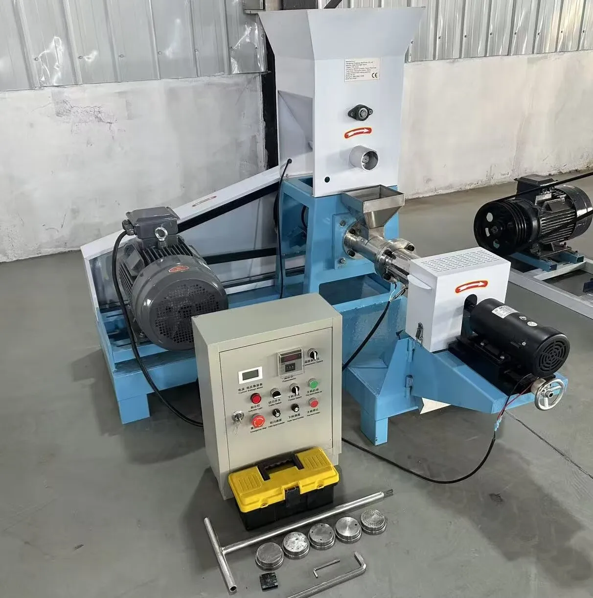 New Small Floating Fish Feed Pellet Production Machine Line for Tilapia Cat Dog & Pet Food-High Performance Carbon Steel