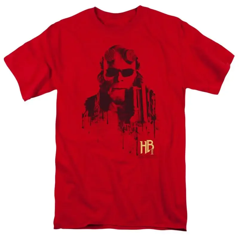 Hellboy II Splatter Gun T Shirt Sizes S 3X NEW