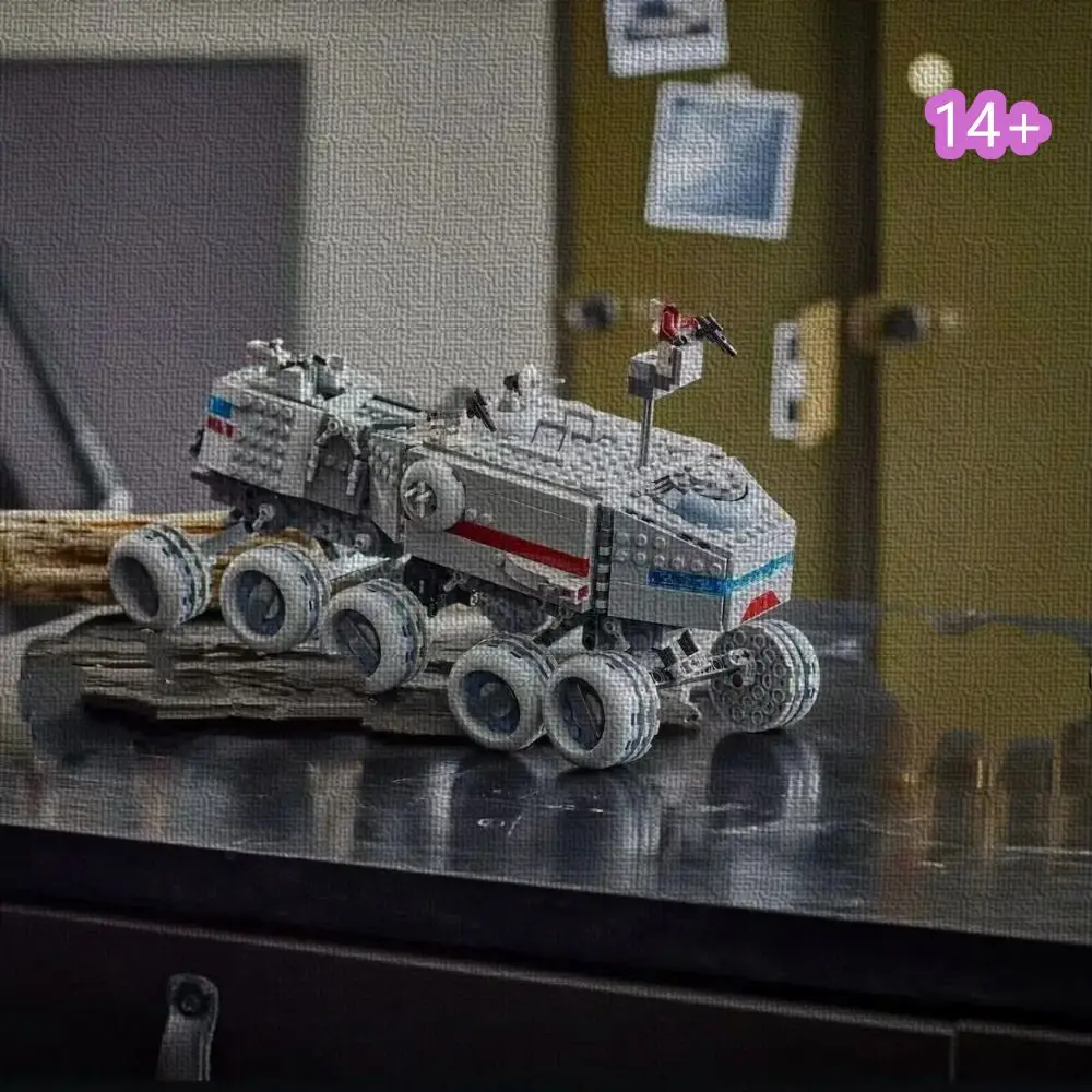 

Набор конструктора 813 деталей: Звездные войны, Империя Интерстеллар Републик, Гигантский Доминатор, Колесница 75413, Рождественский подарок