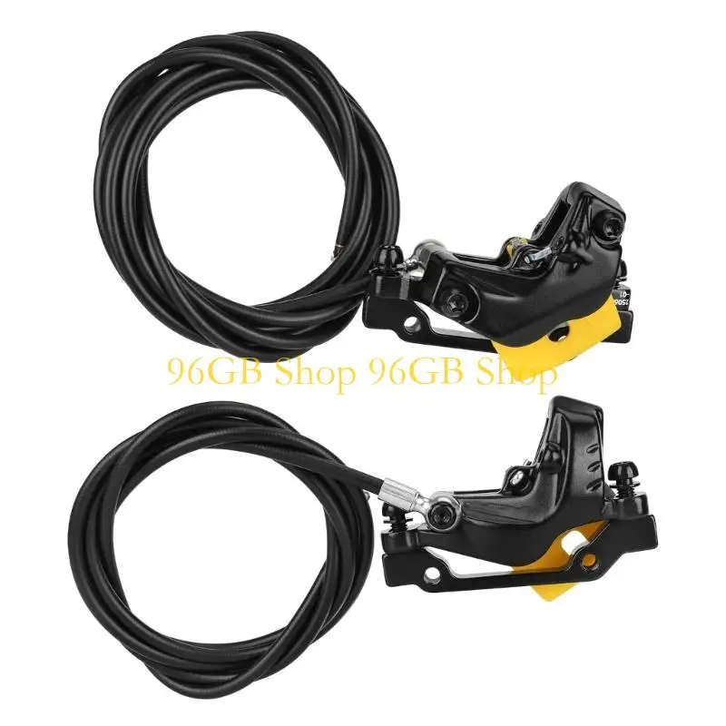 

96GB 4 Piston Disc Brake Hose Metal Rubber Mixing Simple Installs for KuKirin G4Max
