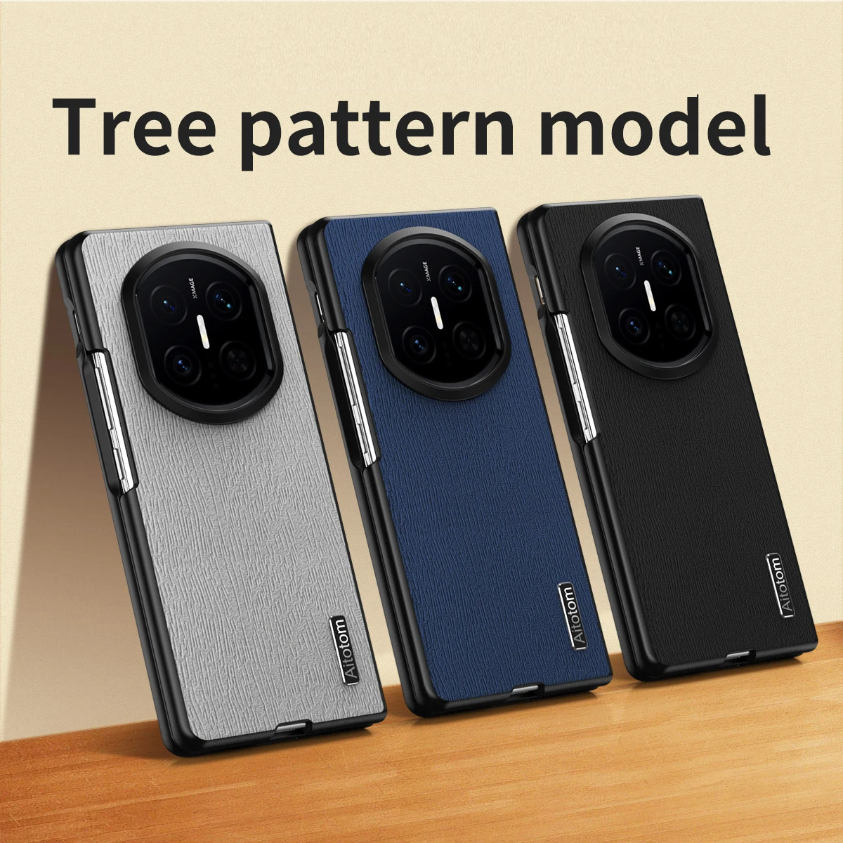 

For Huawei Mate X7 PU Leather Phone Case For Huawei Mate X6 Full Lens Protection Soft Shockproof Silicone Back Cover Cases