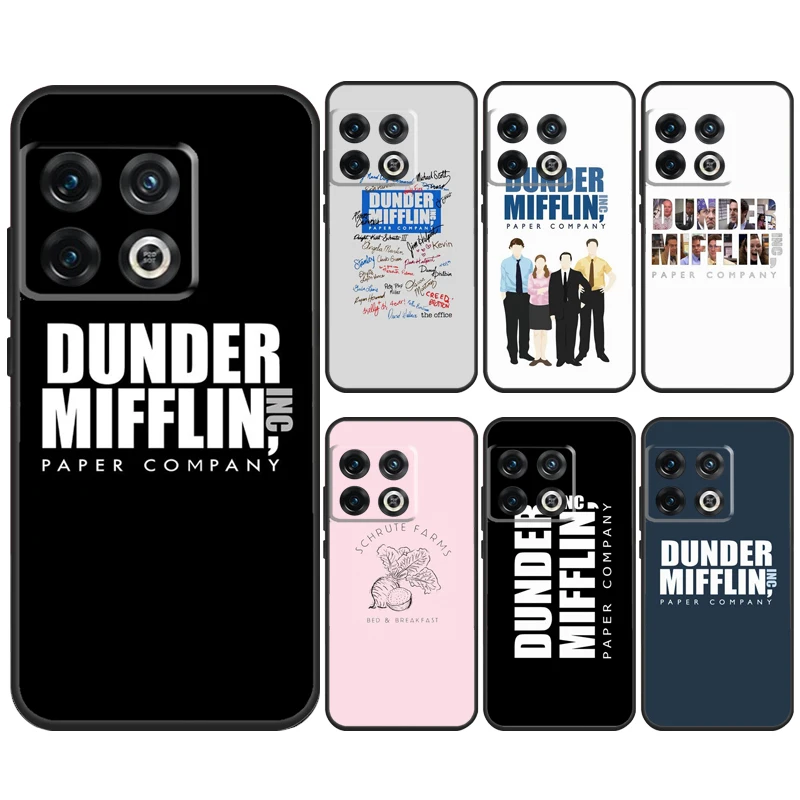 Dunder Mifflin The Office Case For OnePlus Nord CE 4 2 3 Lite N10 N20 OnePlus 12 11 9 10 Pro 8T 9RT 10T 10R 12R Cover