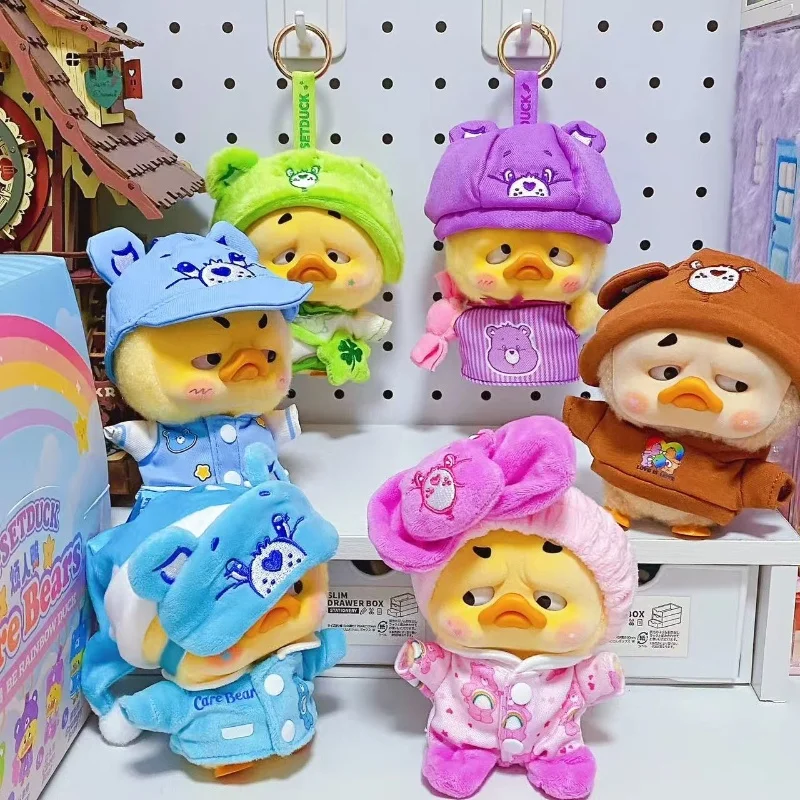 

Идрая утка MINISO трансформирует в виниловые плюшевые брелки серии Rainbow Duck с глухой коробкой — женский подарок
