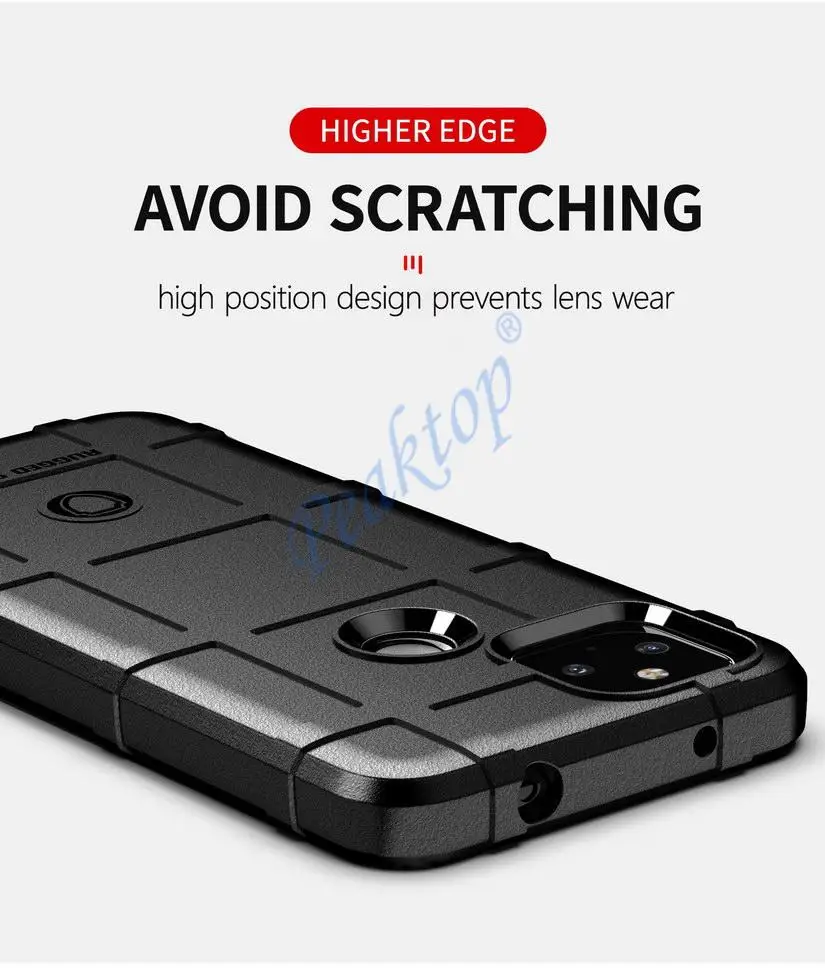 For Google Pixel 5A case Pixel 5 XL Pixel A4 5G Rugged shield back cover Rubber protective for GOOGLE PIXEL 4A 3A XL Fundas