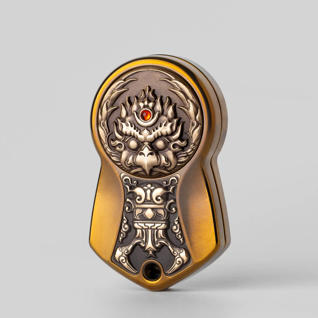 激レア！chimago edc Garua フィジェットトイ ガルーダ　ジルクチ CHIMAGO Garuda EDC Fidget slider Push Slider Metal Toy