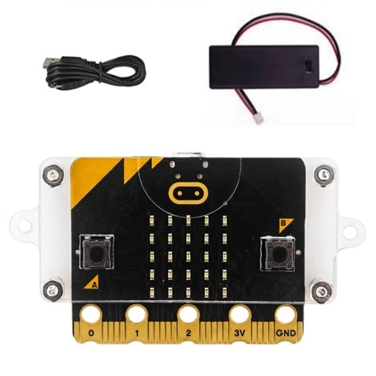 เมนบอร์ด Bbc Microbit V2.0 ข้อมูลเบื้องต้นเกี่ยวกับการเขียนโปรแกรมกราฟิกในบอร์ดพัฒนาการเรียนรู้แบบตั้งโปรแกรม Python A