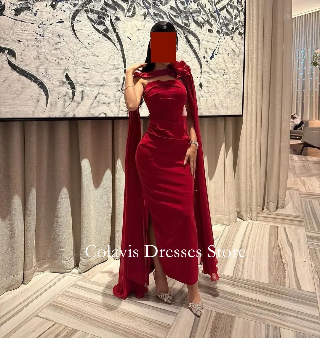 

2025 Sweetheart Customized Chiffon Prom Dresses Evening Dress Mermaid Flower Floor Length Women Evening Gowns Formal Party Dress