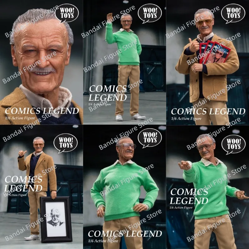 

Woo Toys WO-001 1/6 Фигурка Человека Комиксов Легенда Ли Мужчина За Марвел Нежная Модель 12 "полный Набор Коллекционные Куклы Для Хобби