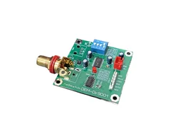 DIR9001 DAC decoding digital receiving board, coaxial input to ii2 board!