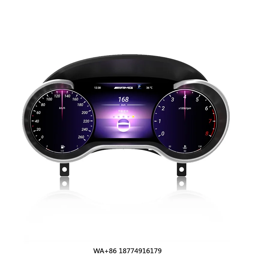 

Car Dashboard LCD Digital Cluster Instrument Panel for ML GL GLE GLS W166 Cockpit
