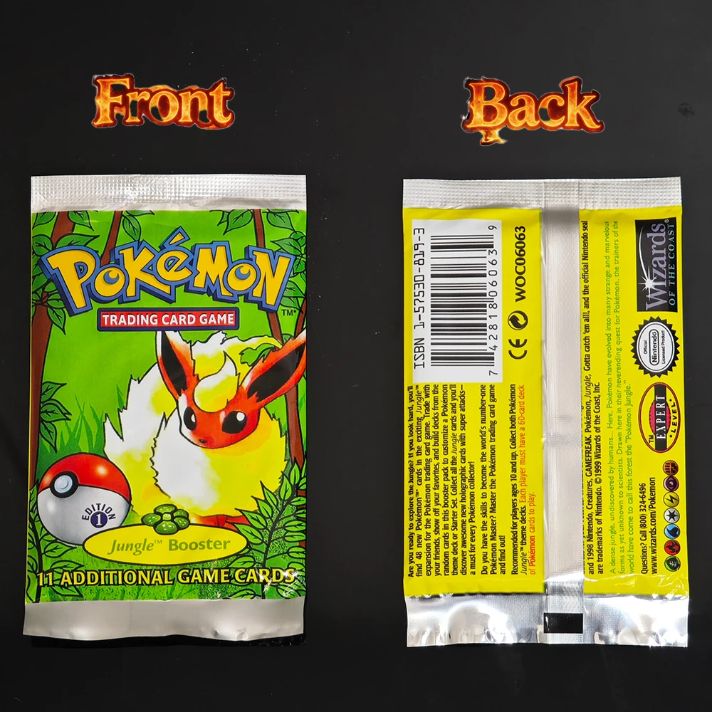 pokemon first edition jungle booster pack 1st Edition Jungle Booster Box Break (1 pack) – Jeffthrowcards main image 1