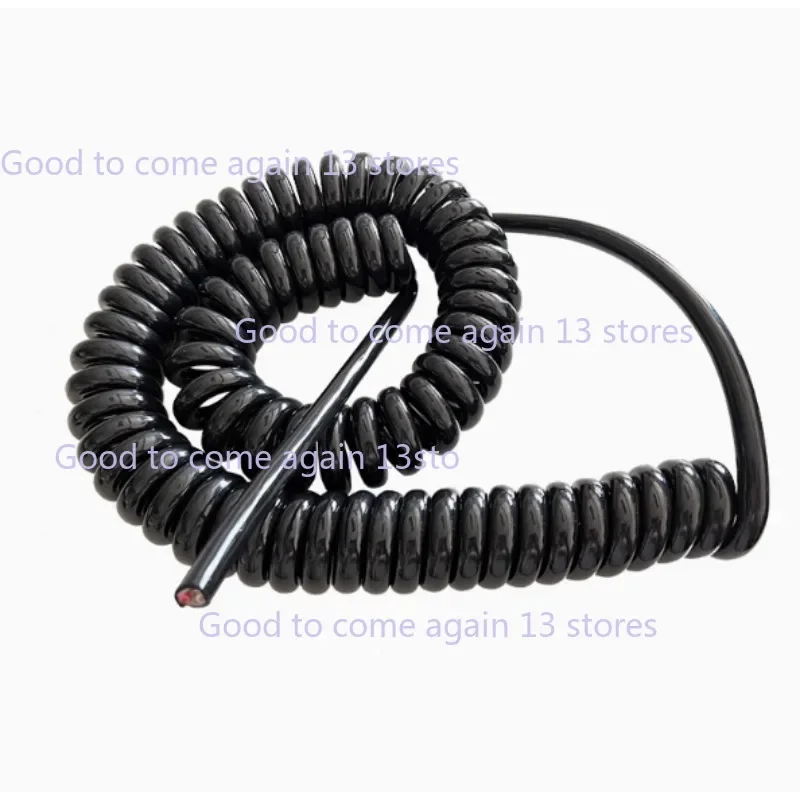 Wholesale 6/7 Cores Spring Spiral Cable Coiled Cable for CNC Handheld Encoder Manual Pulse Generator MPG