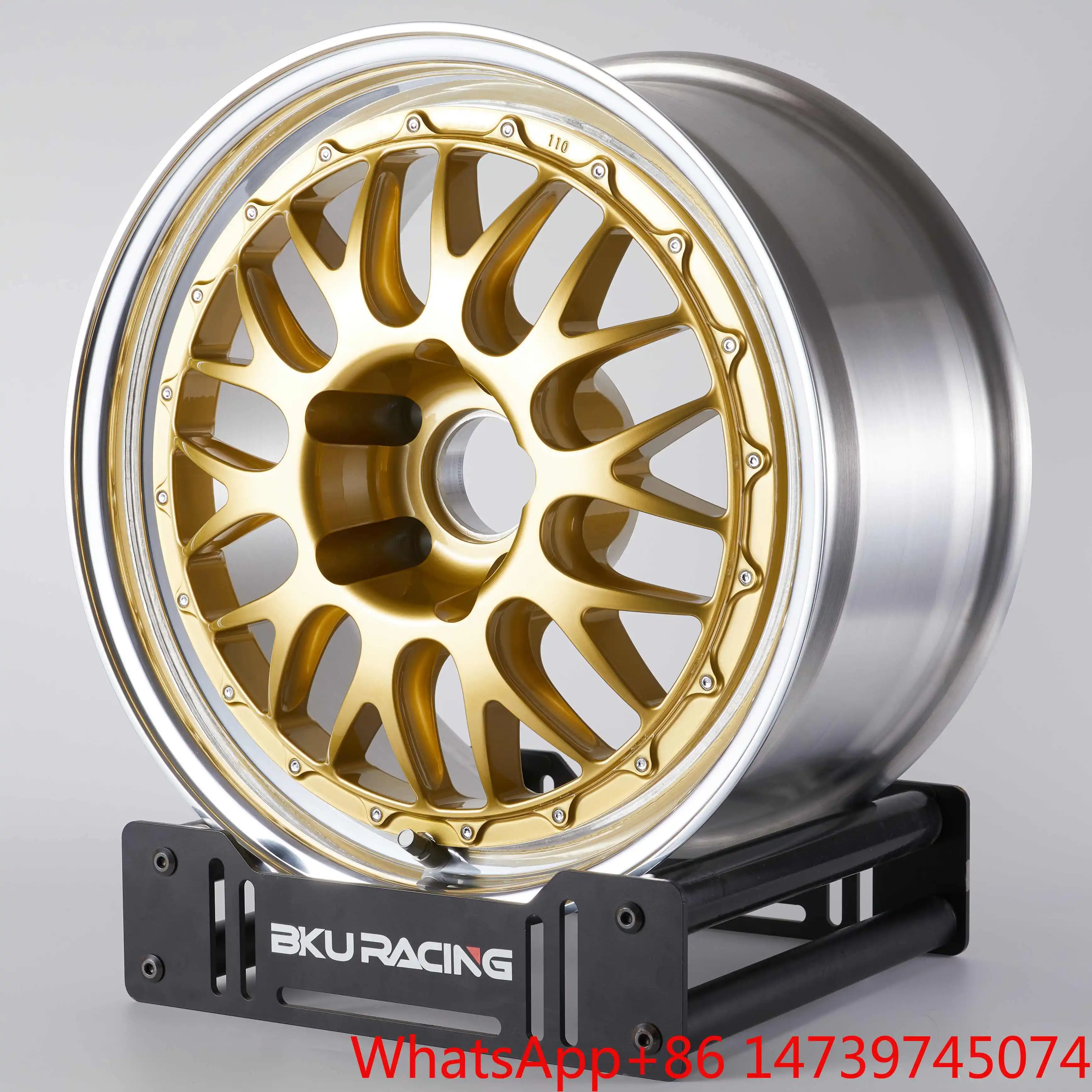 Легковесные кованые трехсоставные диски WheelBku 5x112 5x120 18-19 дюймов с полированным ободом для E88 E87 M3 M4 E92 RS SupraAu
