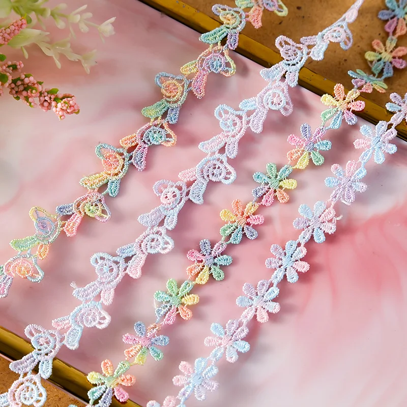 

1,5 см цветной сегмент, окрашивание цветов, вышивка, кружевная бейка, аксессуары для одежды, детская одежда, ювелирные изделия, домашняя ткань