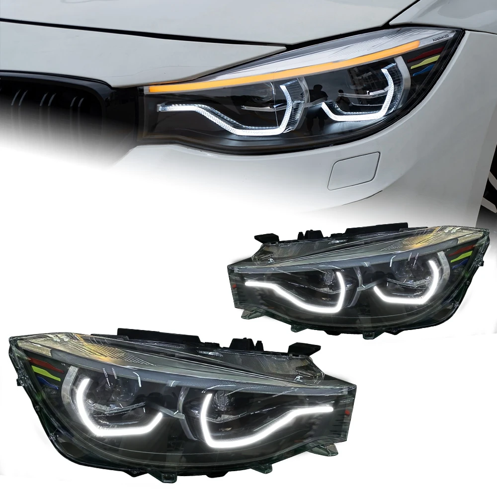 Car Lights For BMW F34 LED Headlight Projector Len 2012-2018 X3 Series GT Headlights Signal Head Lamp Drl Automotive Accessories